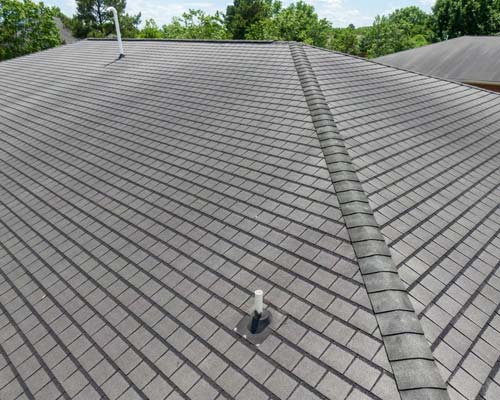 shingles aerial view