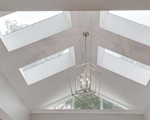 Skylights in home